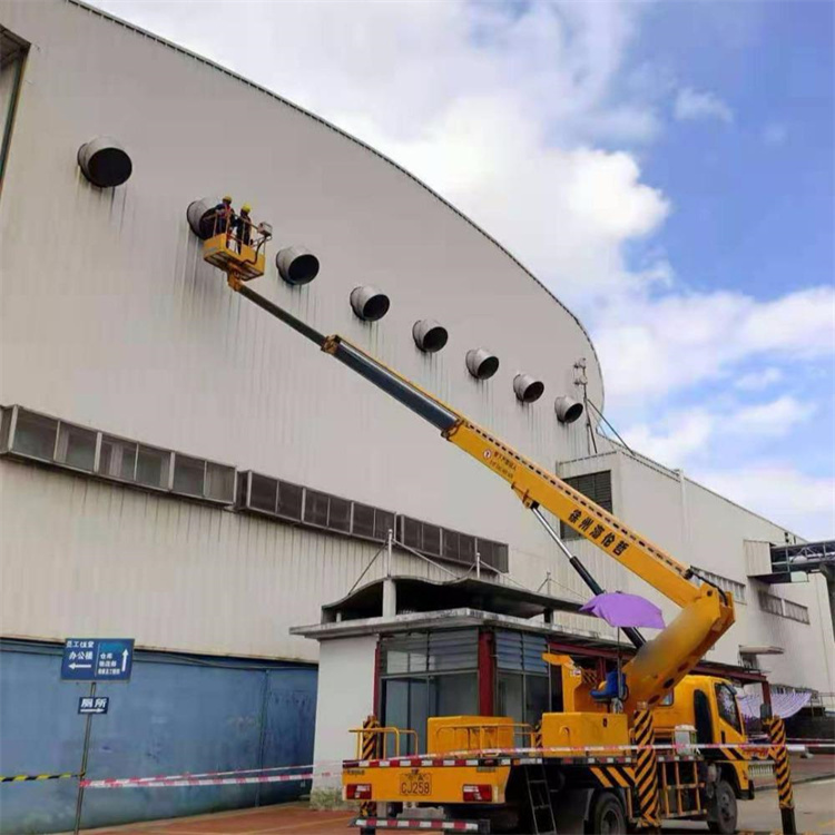 双牌高空作业车出租服务：专业广告牌安装解决方案